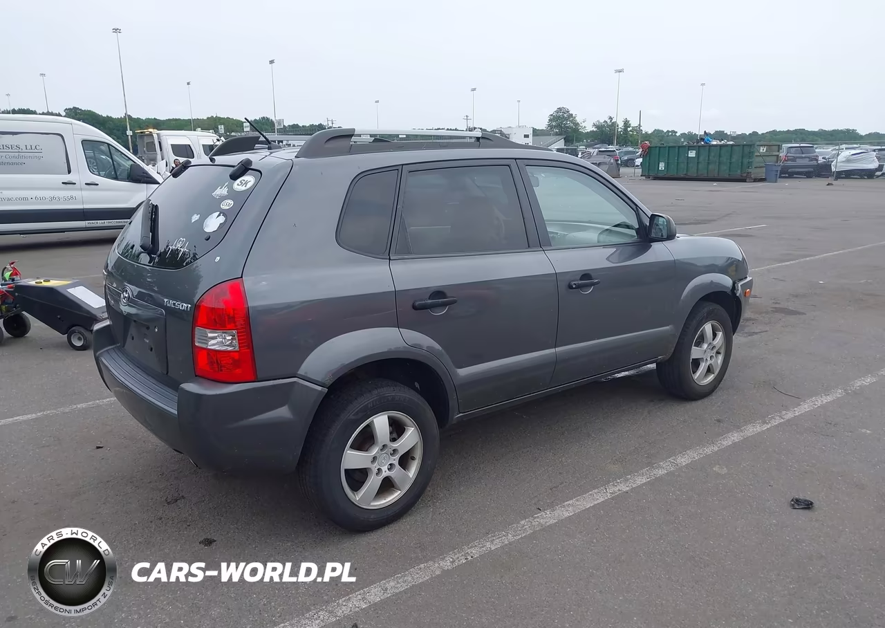 2007 Hyundai Tucson Gls VIN:KM8JM12B57U547986 - 4