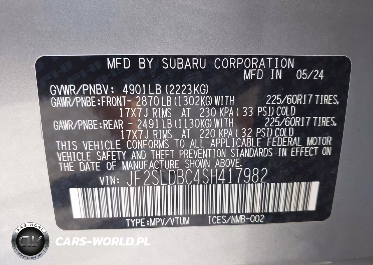2025 Subaru Forester Premium VIN:JF2SLDBC4SH417982 - 9