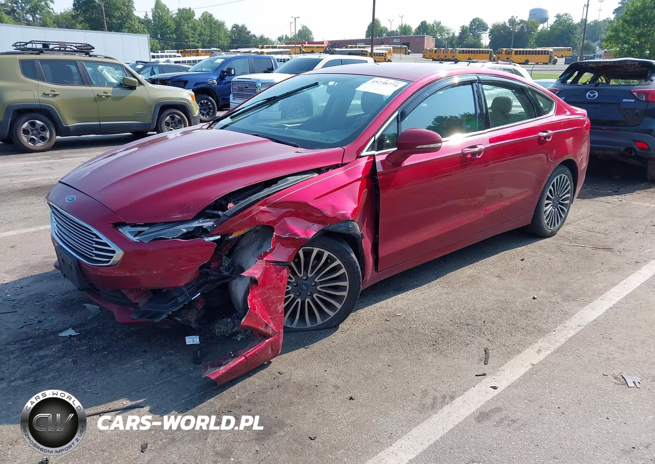 2018 Ford Fusion Se VIN:3FA6P0HD4JR195590 - 2