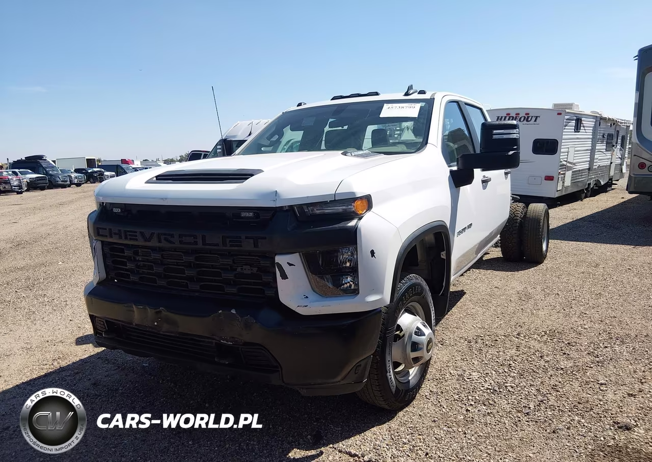 2021 Chevrolet Silverado 3500Hd Chassis Work Truck VIN:1GB4YSEY6MF259524 - 2