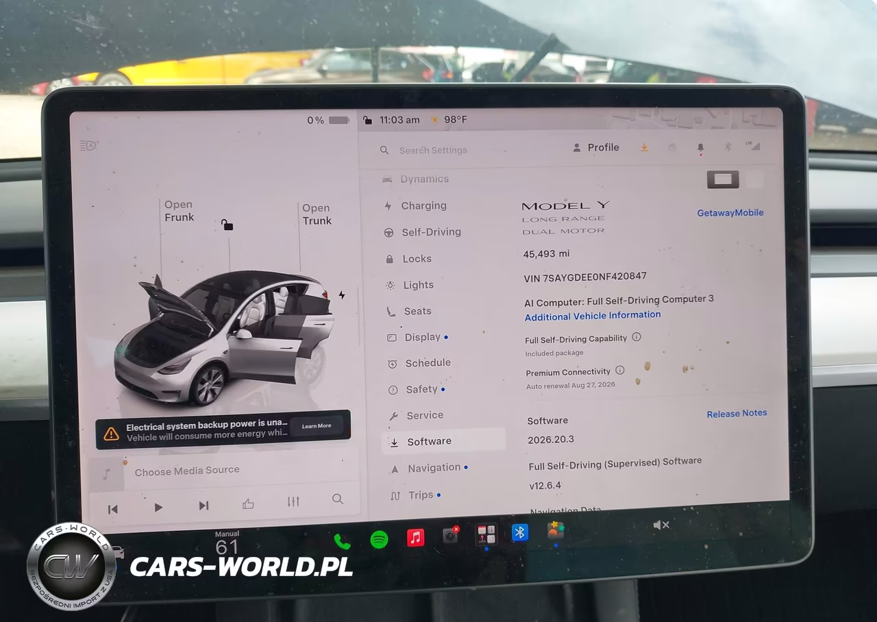 2022 Tesla Model Y Long Range Dual Motor All-Wheel Drive VIN:7SAYGDEE0NF420847 - 17