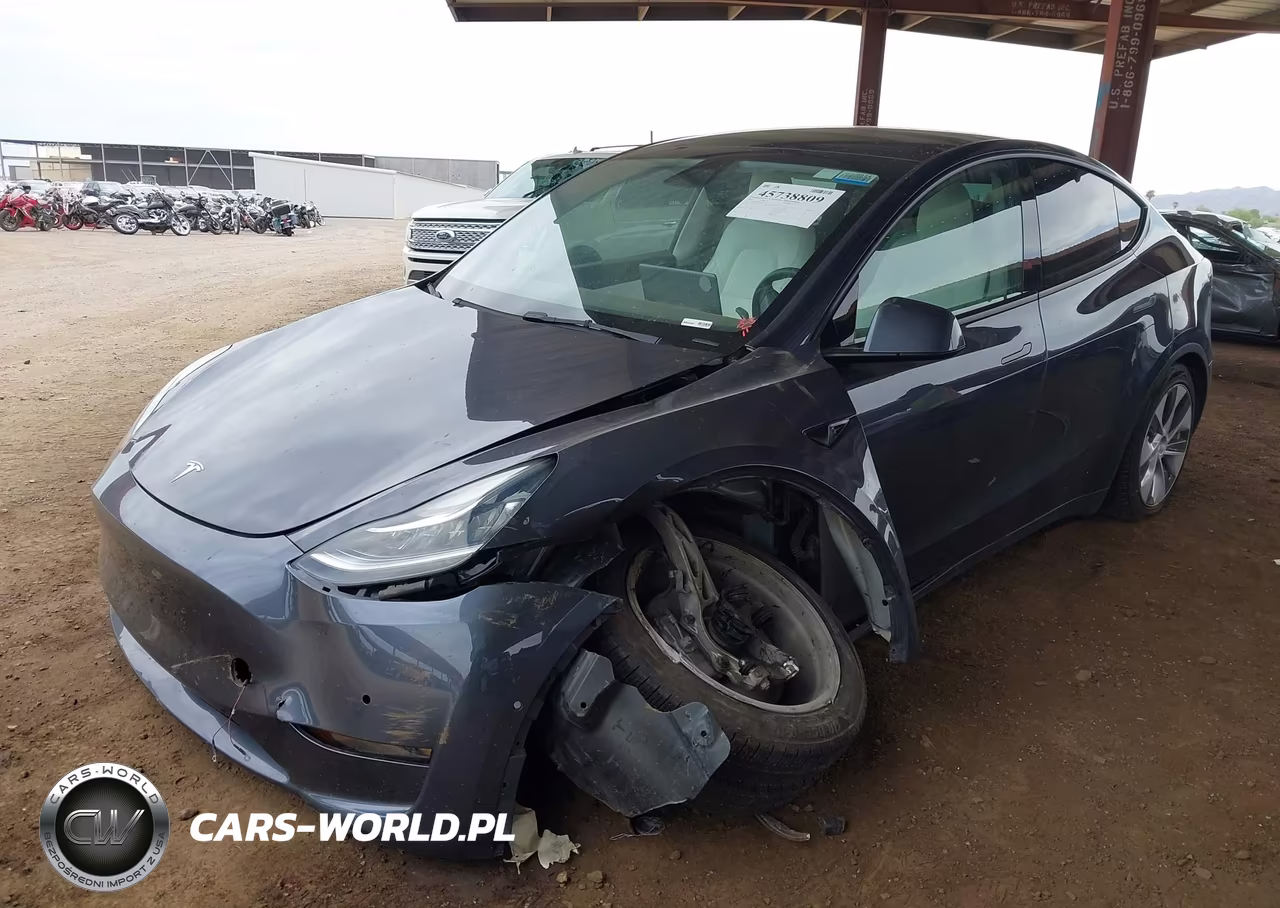 2022 Tesla Model Y Long Range Dual Motor All-Wheel Drive VIN:7SAYGDEE0NF420847 - 2