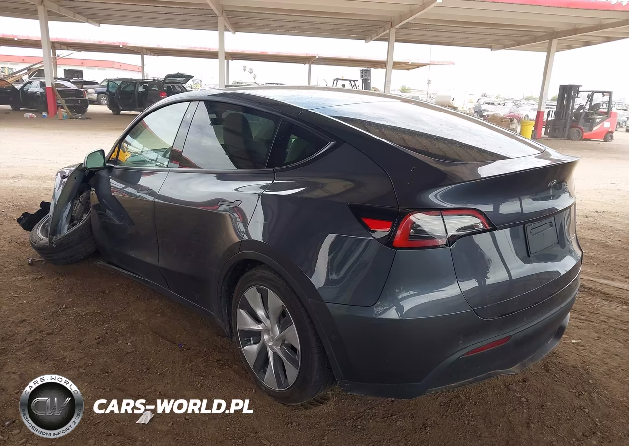 2022 Tesla Model Y Long Range Dual Motor All-Wheel Drive VIN:7SAYGDEE0NF420847 - 3