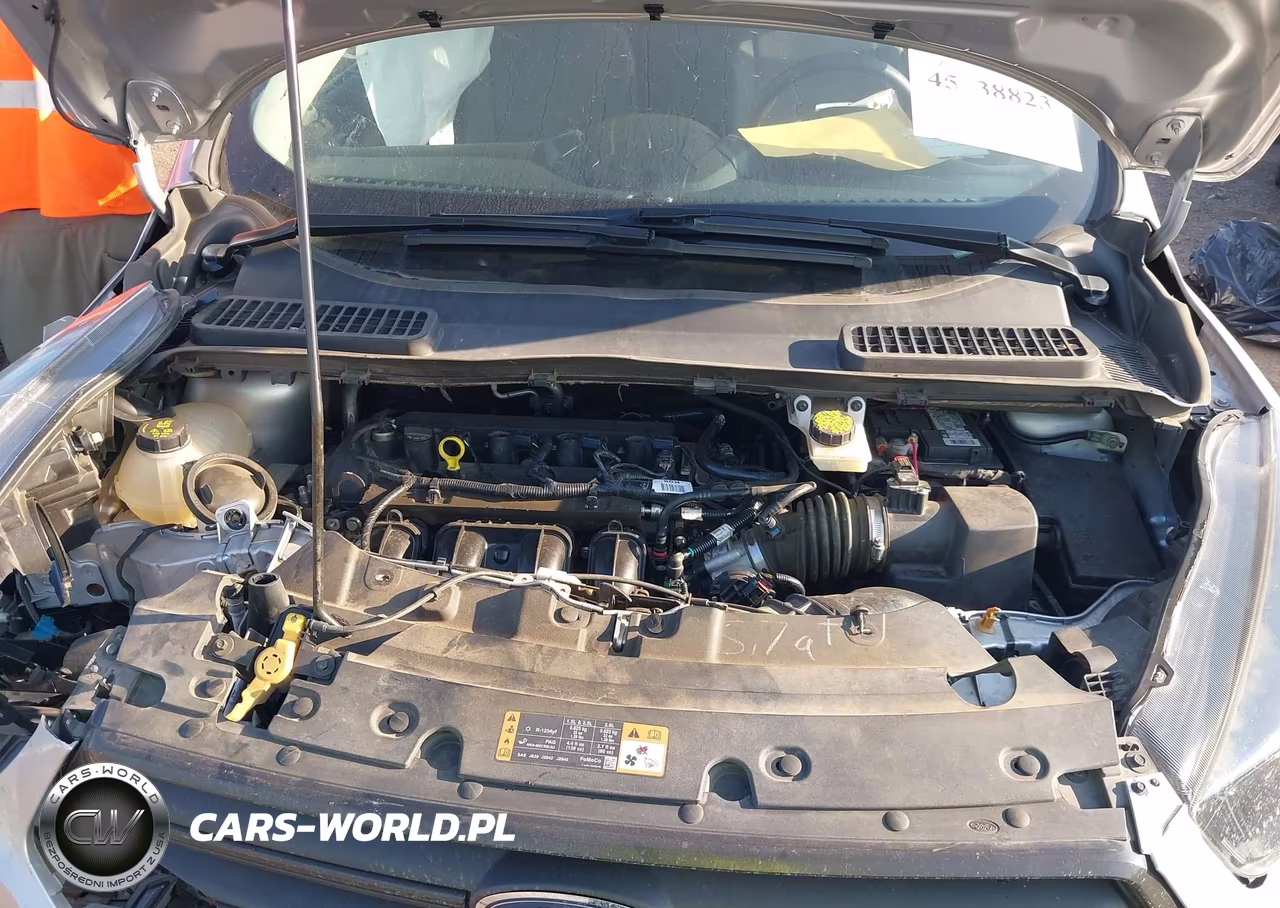 2018 Ford Escape S VIN:1FMCU0F77JUD43657 - 10