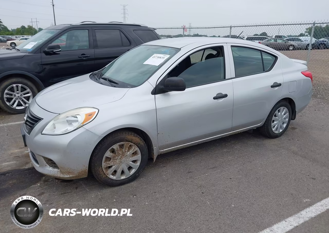 2013 Nissan Versa S-S Plus-Sv-Sl VIN:3N1CN7AP5DL853993 - 2