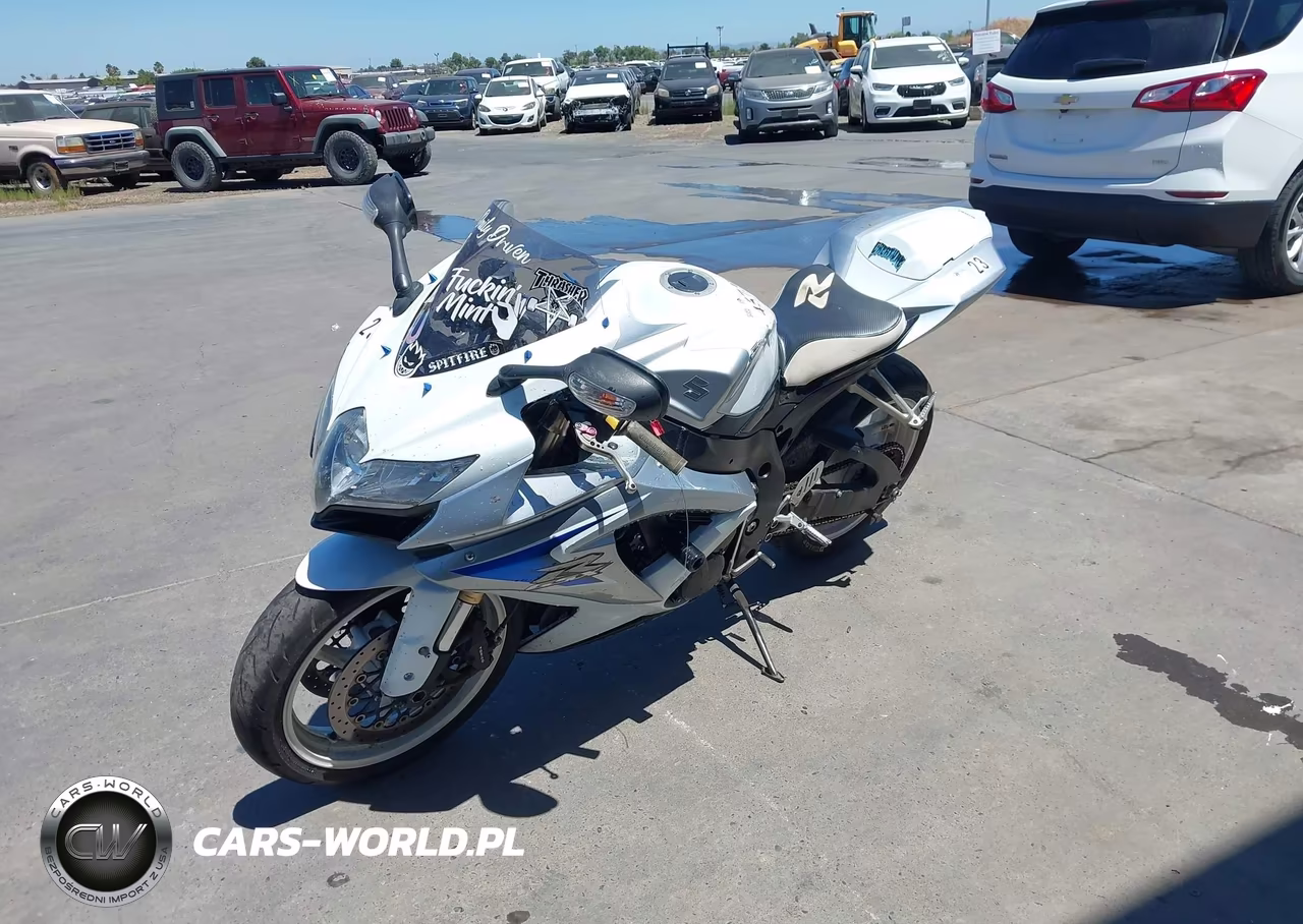 2008 Suzuki Gsx-R600 VIN:JS1GN7EA782110547 - 2