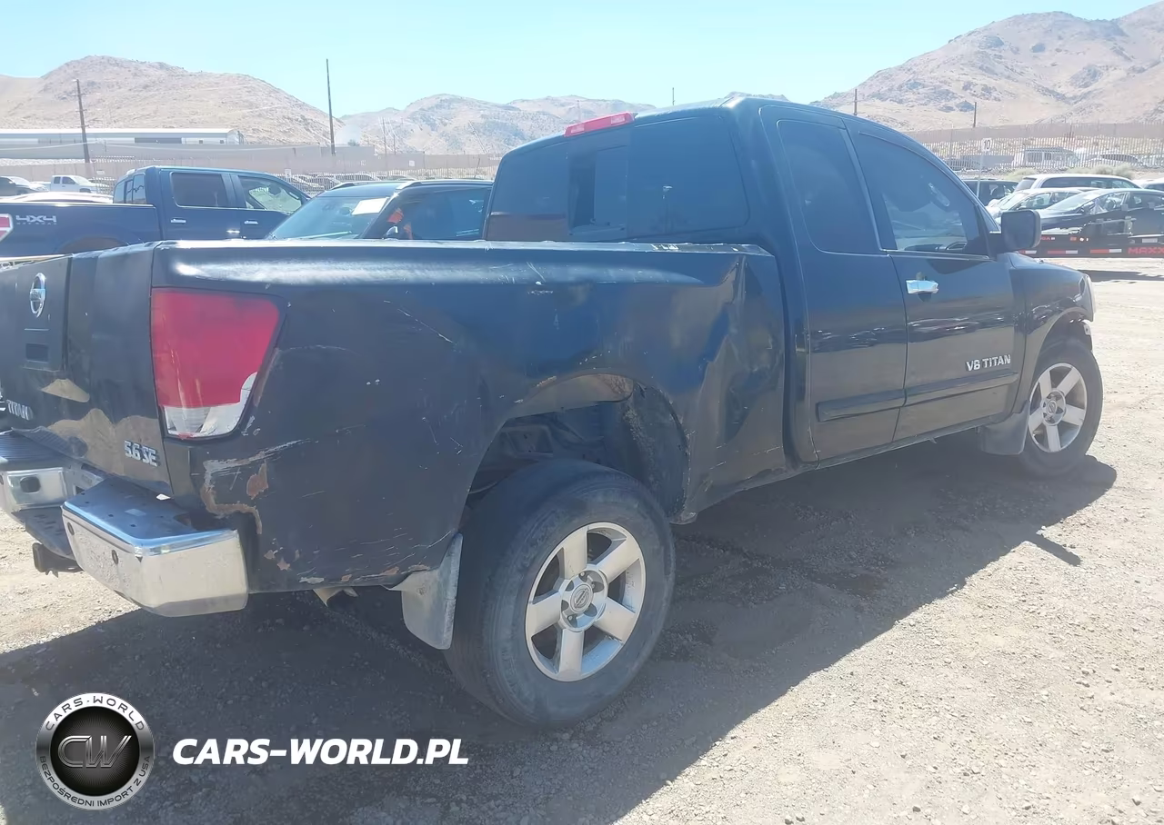2007 Nissan Titan Se VIN:1N6AA06B27N224309 - 4