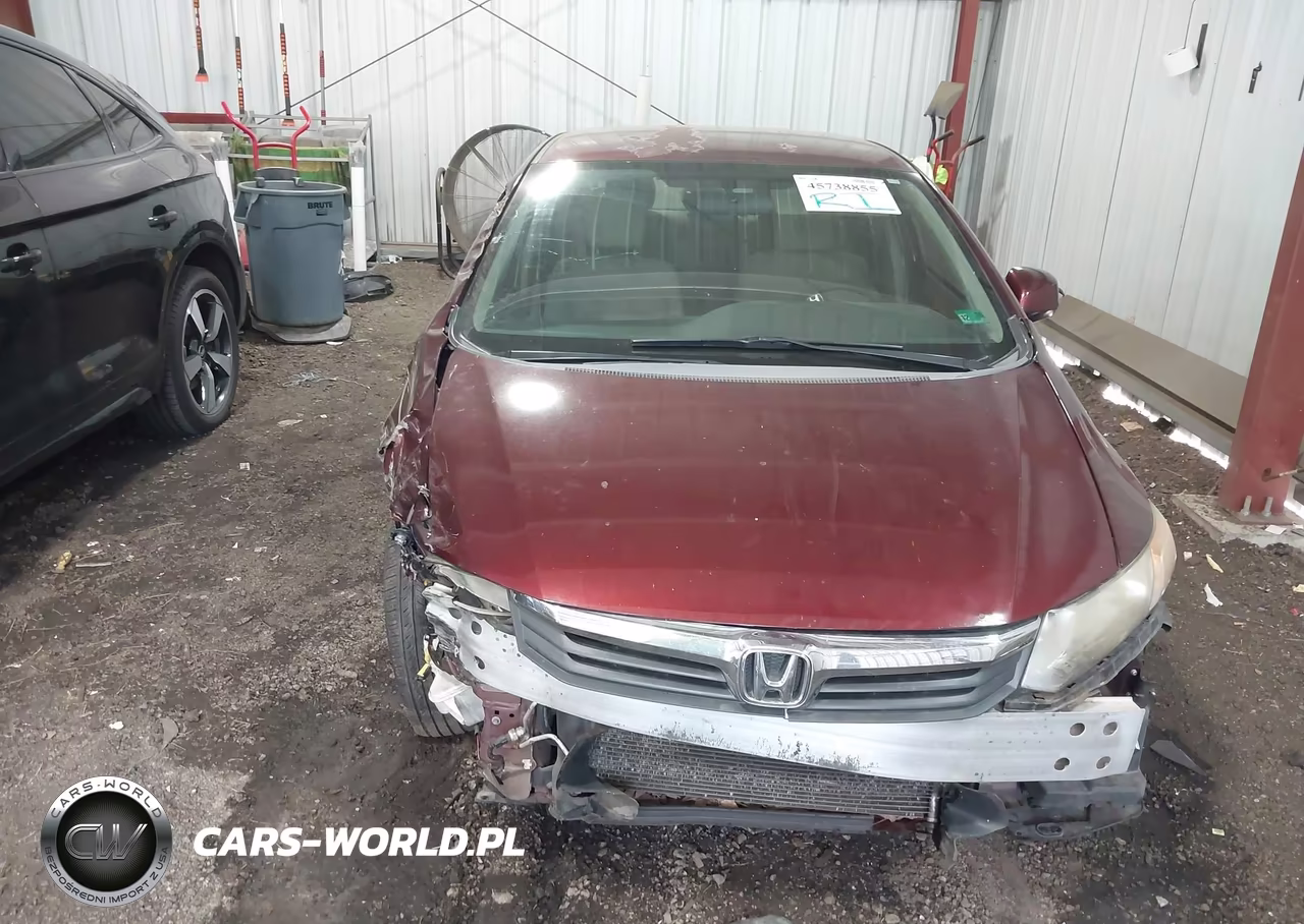 2012 Honda Civic Lx VIN:2HGFB2F5XCH537351 - 13