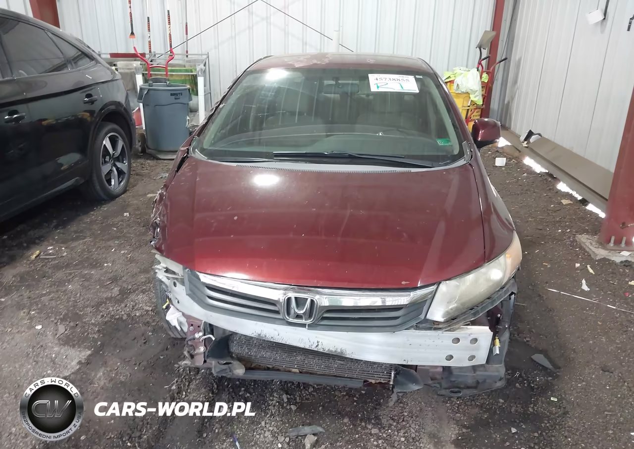 2012 Honda Civic Lx VIN:2HGFB2F5XCH537351 - 6