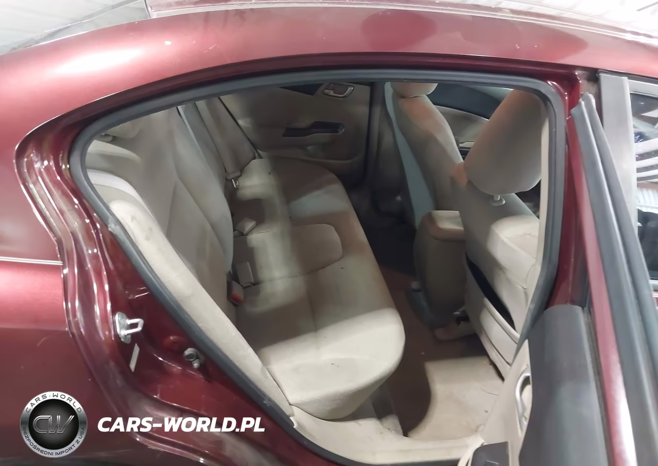2012 Honda Civic Lx VIN:2HGFB2F5XCH537351 - 8