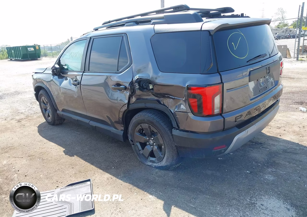 2026 Honda Passport Awd Rtl-Awd Rtl Blackout-Awd Rtl Towing VIN:5FNYF9H39TB047358 - 3