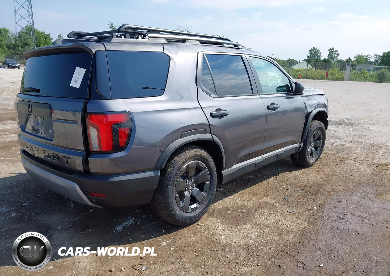 2026 Honda Passport Awd Rtl-Awd Rtl Blackout-Awd Rtl Towing VIN:5FNYF9H39TB047358 - 4