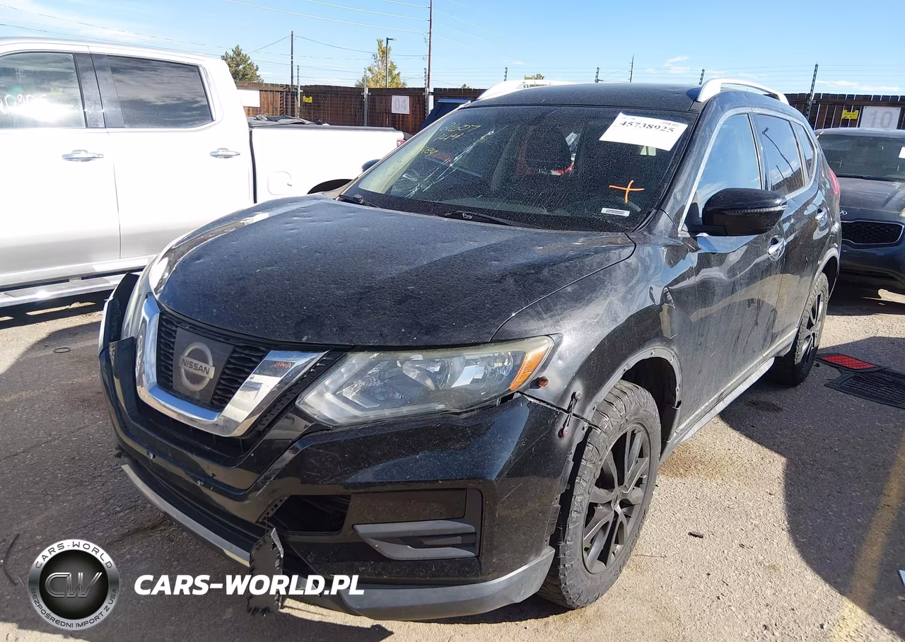 2017 Nissan Rogue Sv VIN:KNMAT2MT9HP589855 - 2