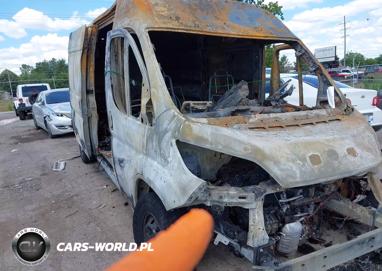 2023 Ram Promaster 3500 Cargo Van High Roof 159 Wb Ext VIN:3C6MRVJG3PE512988 - 11
