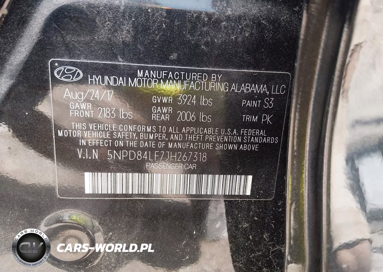 2018 Hyundai Elantra Value Edition VIN:5NPD84LF7JH267318 - 9