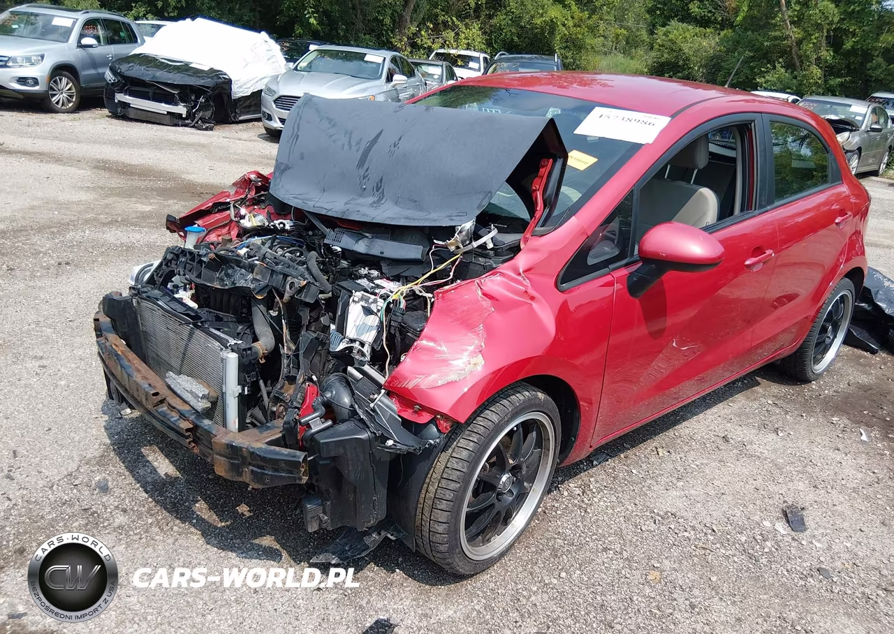 2014 Kia Rio Lx VIN:KNADM5A32E6414376 - 2