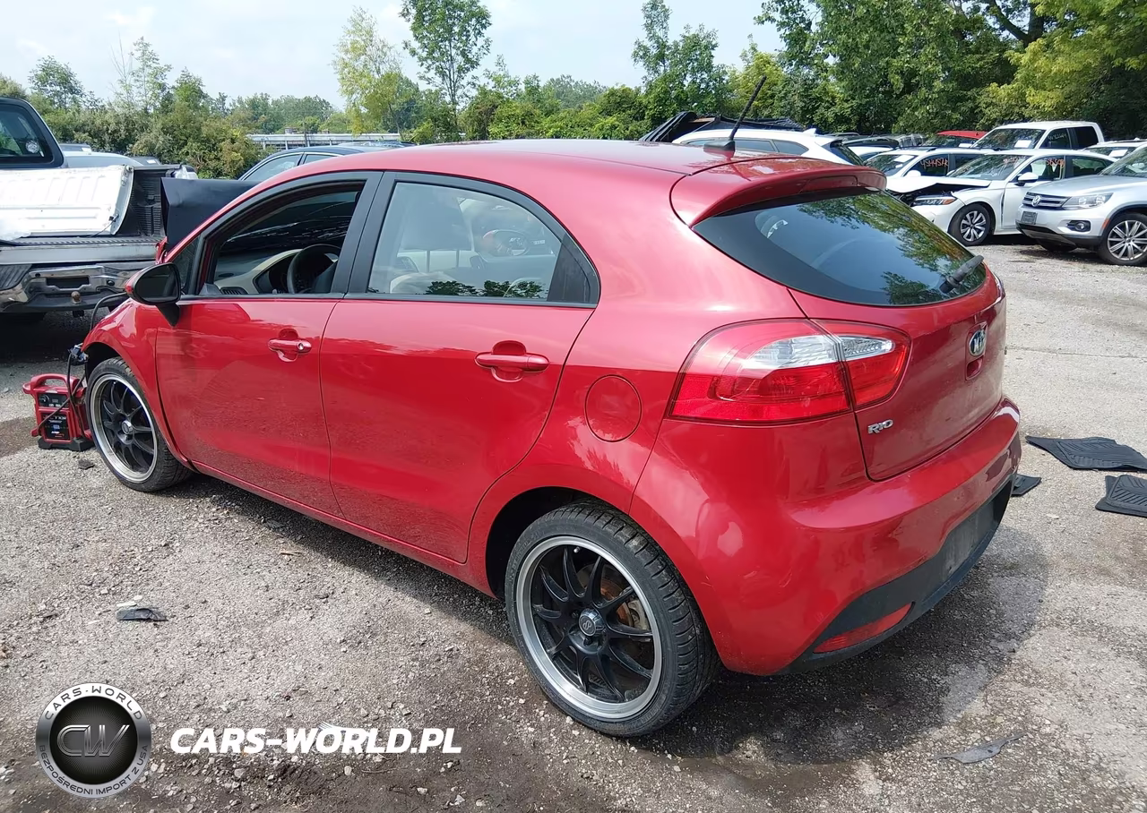 2014 Kia Rio Lx VIN:KNADM5A32E6414376 - 3