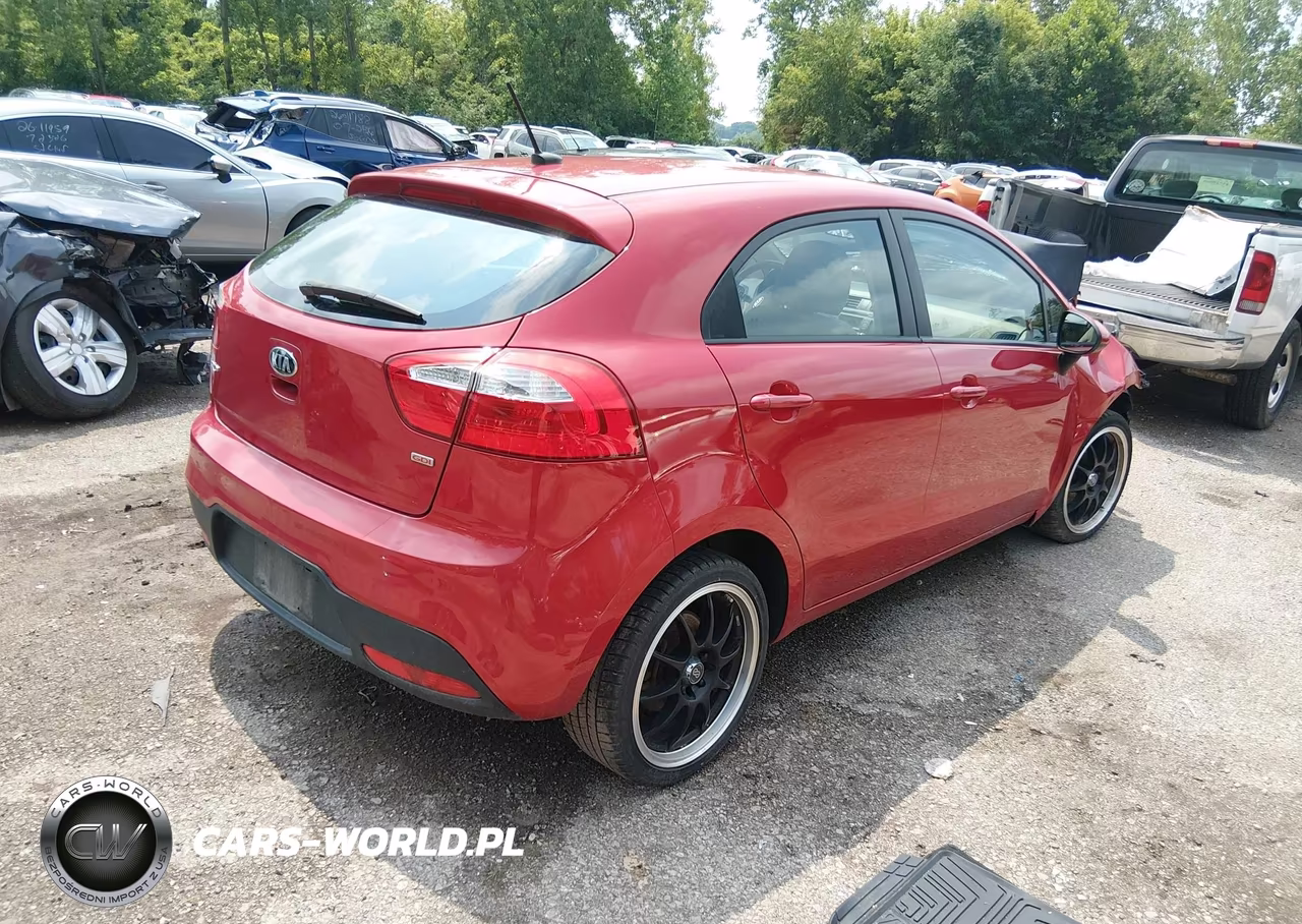 2014 Kia Rio Lx VIN:KNADM5A32E6414376 - 4