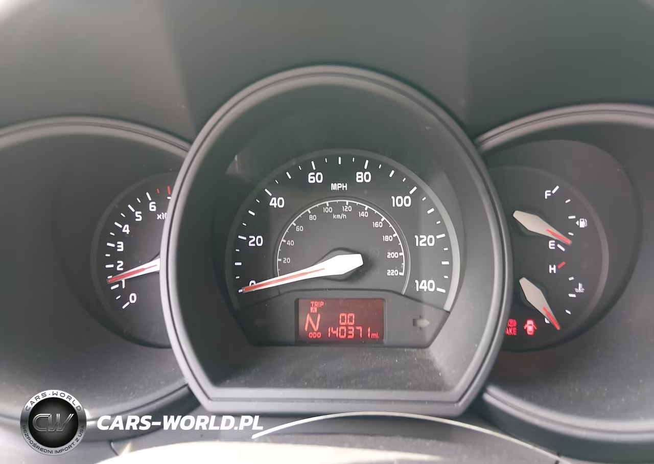 2014 Kia Rio Lx VIN:KNADM5A32E6414376 - 7