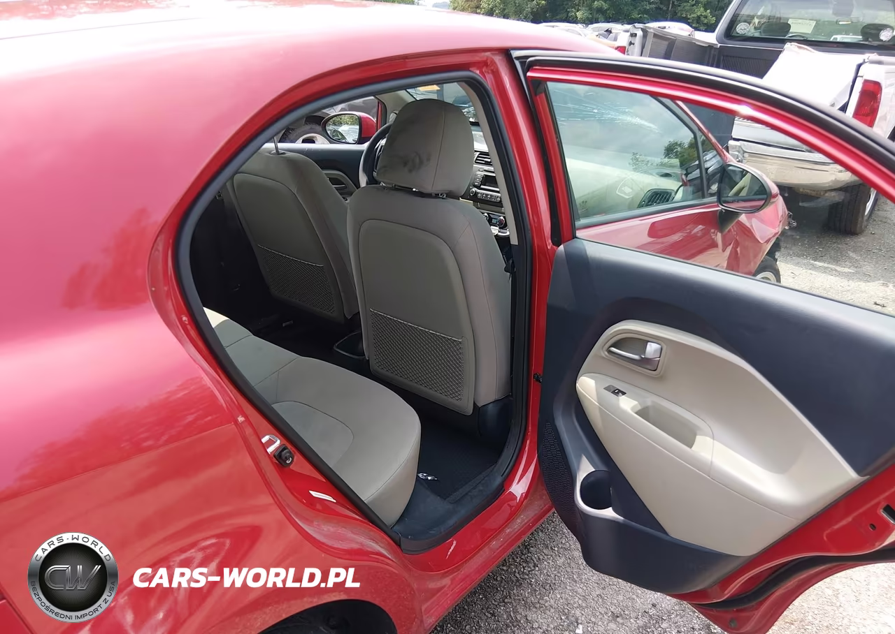 2014 Kia Rio Lx VIN:KNADM5A32E6414376 - 8