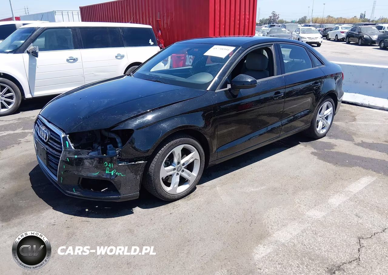 2018 Audi A3 2.0T Premium-2.0T Tech Premium VIN:WAUAUGFF6J1090695 - 2