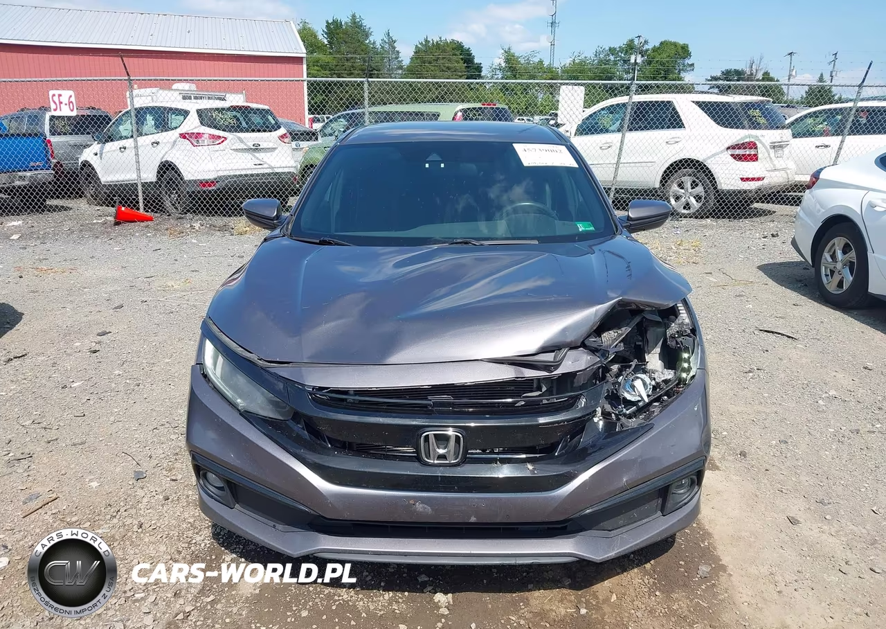 2019 Honda Civic Sport VIN:19XFC2F86KE023576 - 12