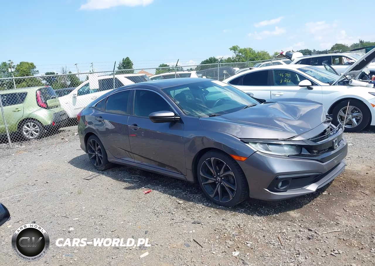 2019 Honda Civic Sport VIN:19XFC2F86KE023576 - 13
