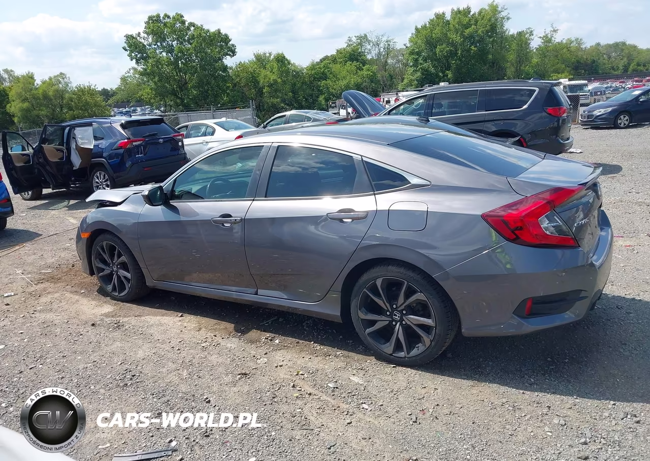 2019 Honda Civic Sport VIN:19XFC2F86KE023576 - 14