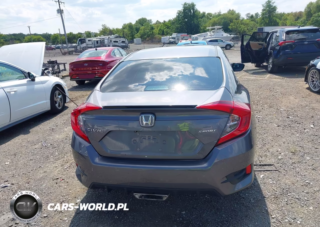 2019 Honda Civic Sport VIN:19XFC2F86KE023576 - 16