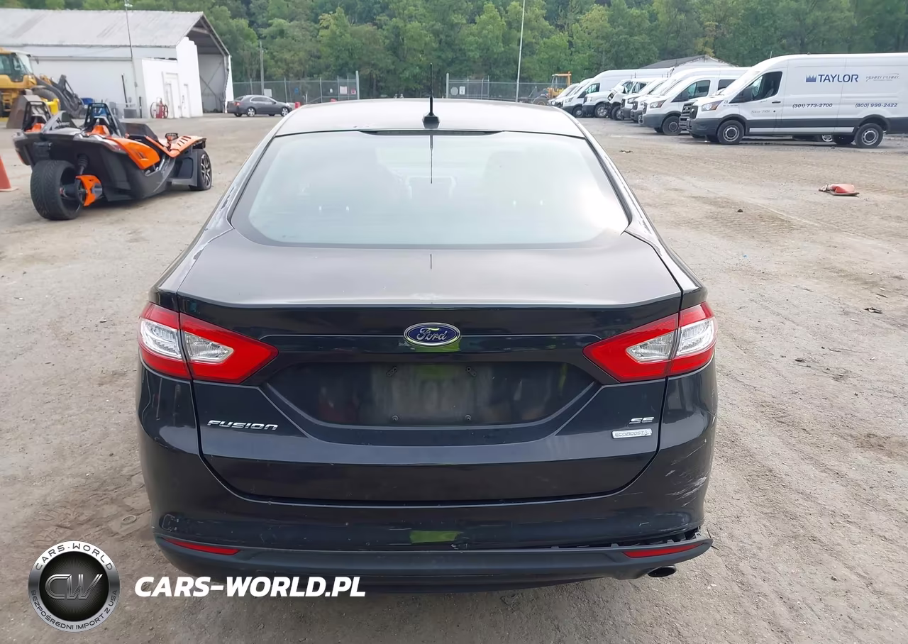 2014 Ford Fusion Se VIN:1FA6P0HD6E5372388 - 16