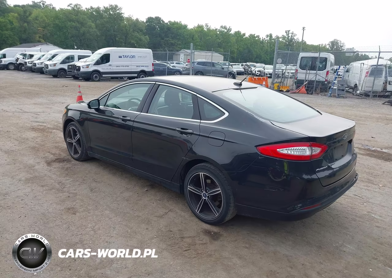 2014 Ford Fusion Se VIN:1FA6P0HD6E5372388 - 3