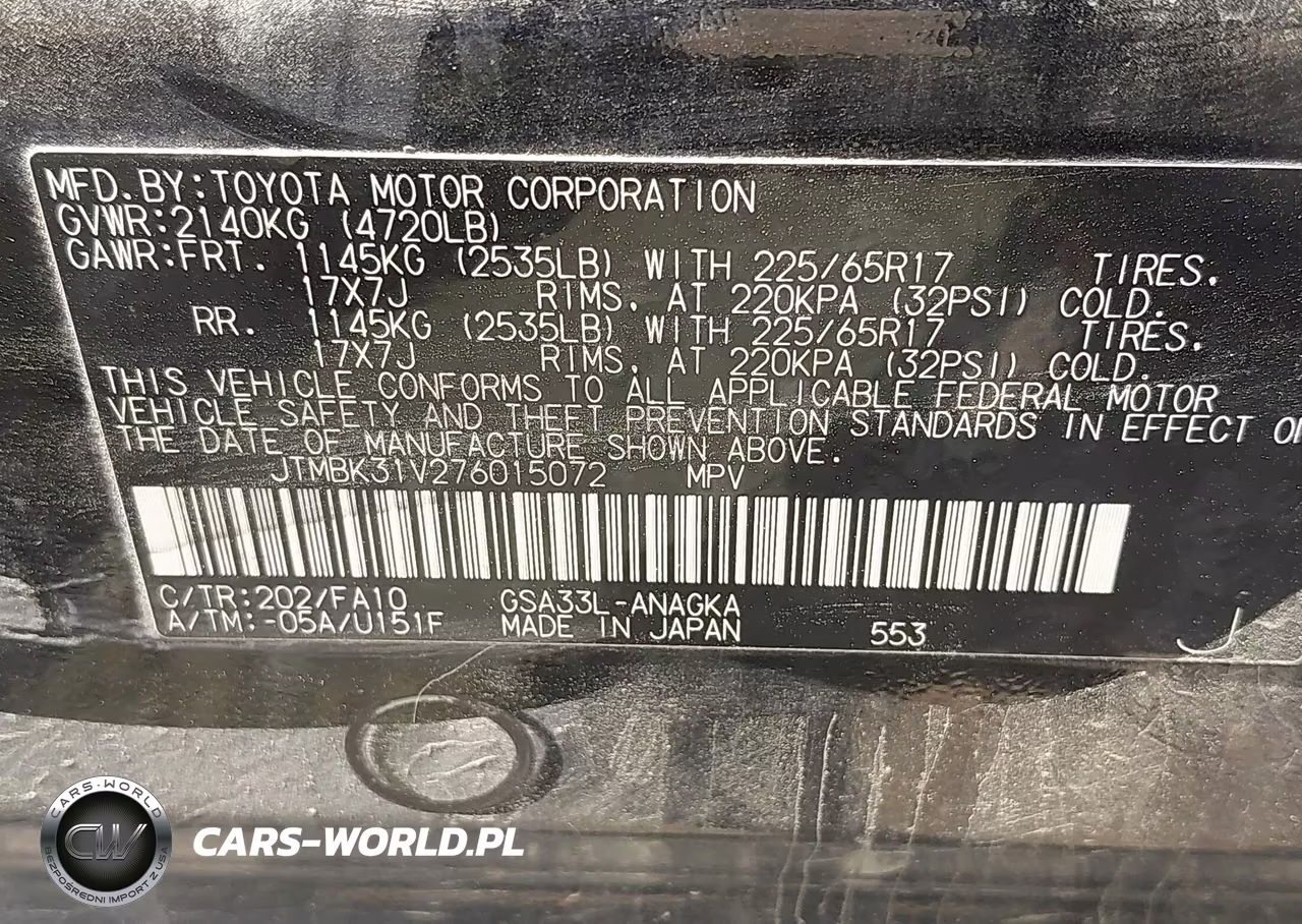 2007 Toyota Rav4 Limited VIN:JTMBK31V276015072 - 9