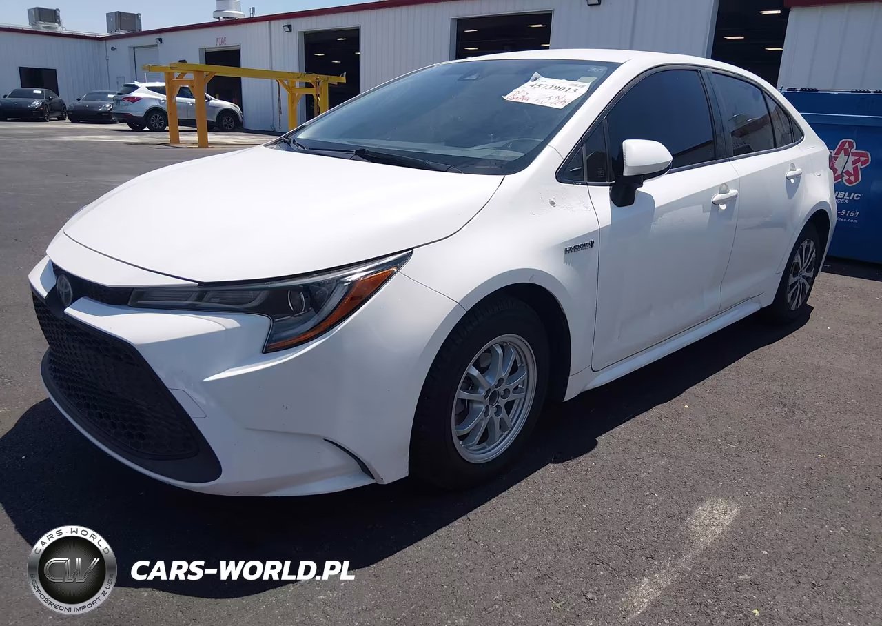 2021 Toyota Corolla Hybrid Le VIN:JTDEAMDE2MJ033694 - 2