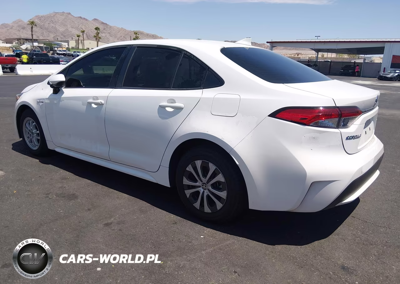 2021 Toyota Corolla Hybrid Le VIN:JTDEAMDE2MJ033694 - 3