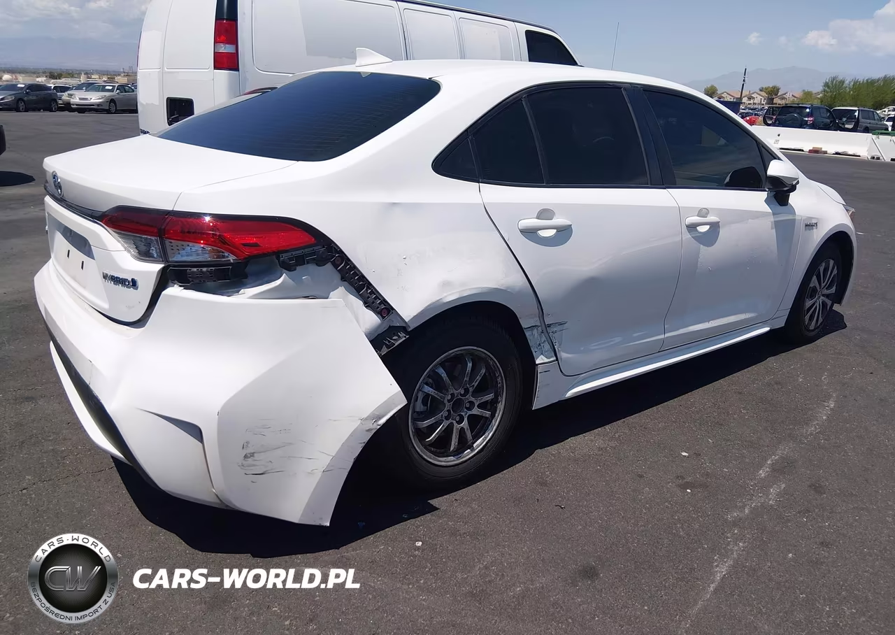 2021 Toyota Corolla Hybrid Le VIN:JTDEAMDE2MJ033694 - 4