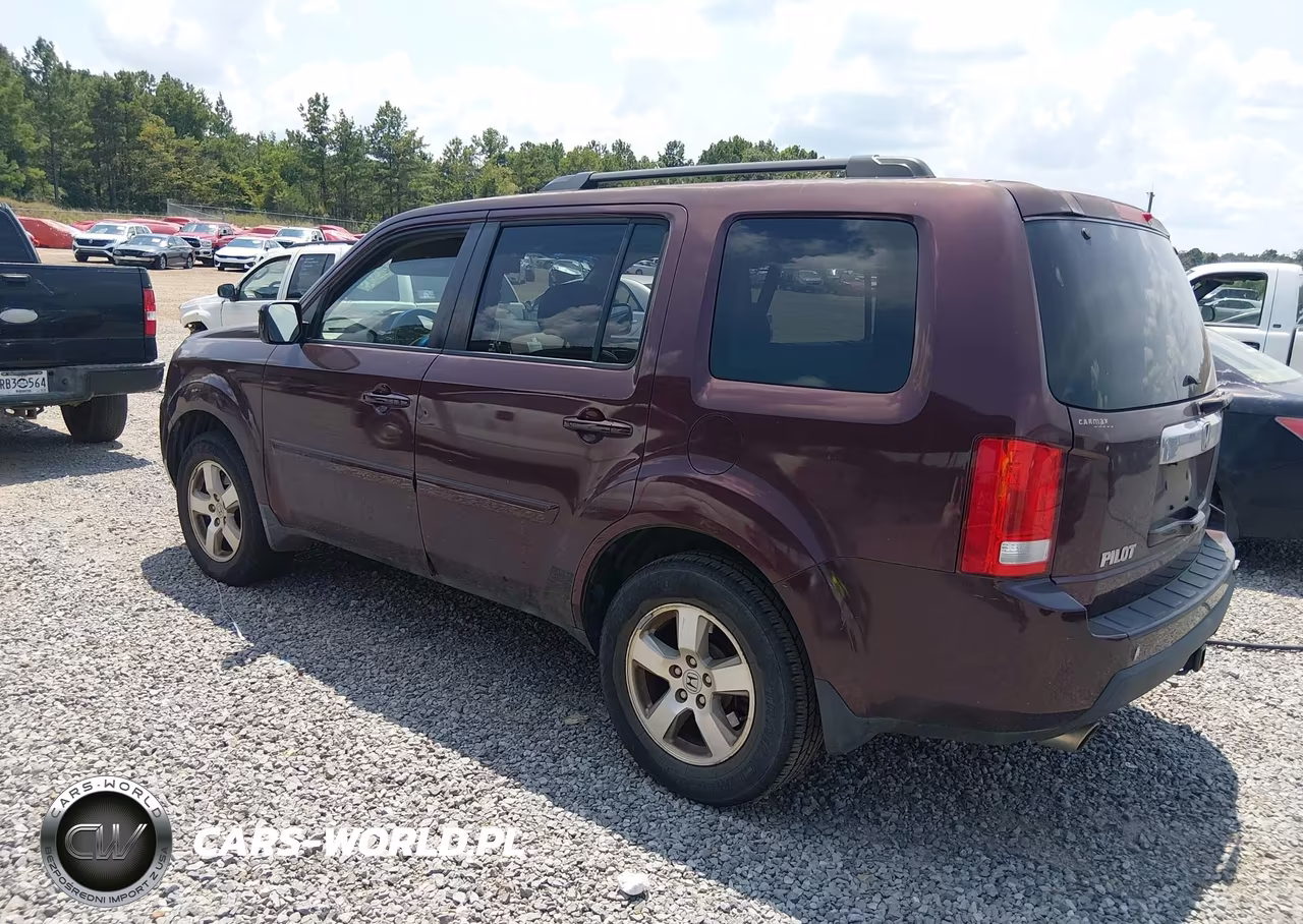 2011 Honda Pilot Ex-L VIN:5FNYF3H57BB030314 - 3