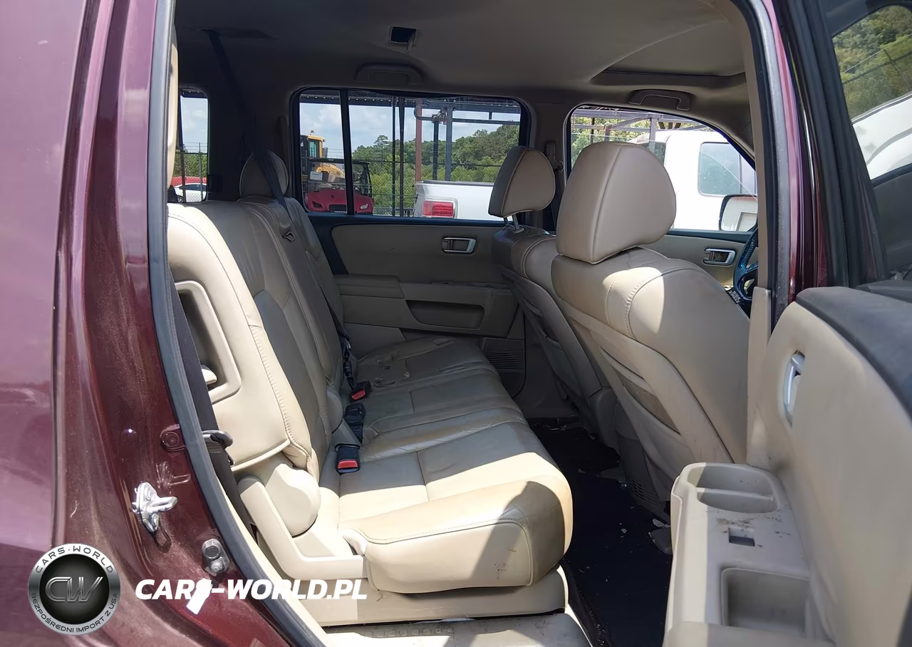 2011 Honda Pilot Ex-L VIN:5FNYF3H57BB030314 - 8