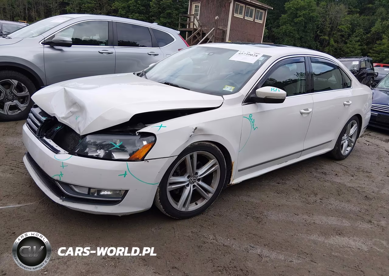 2015 Volkswagen Passat 1.8T Se VIN:1VWBT7A31FC006945 - 2
