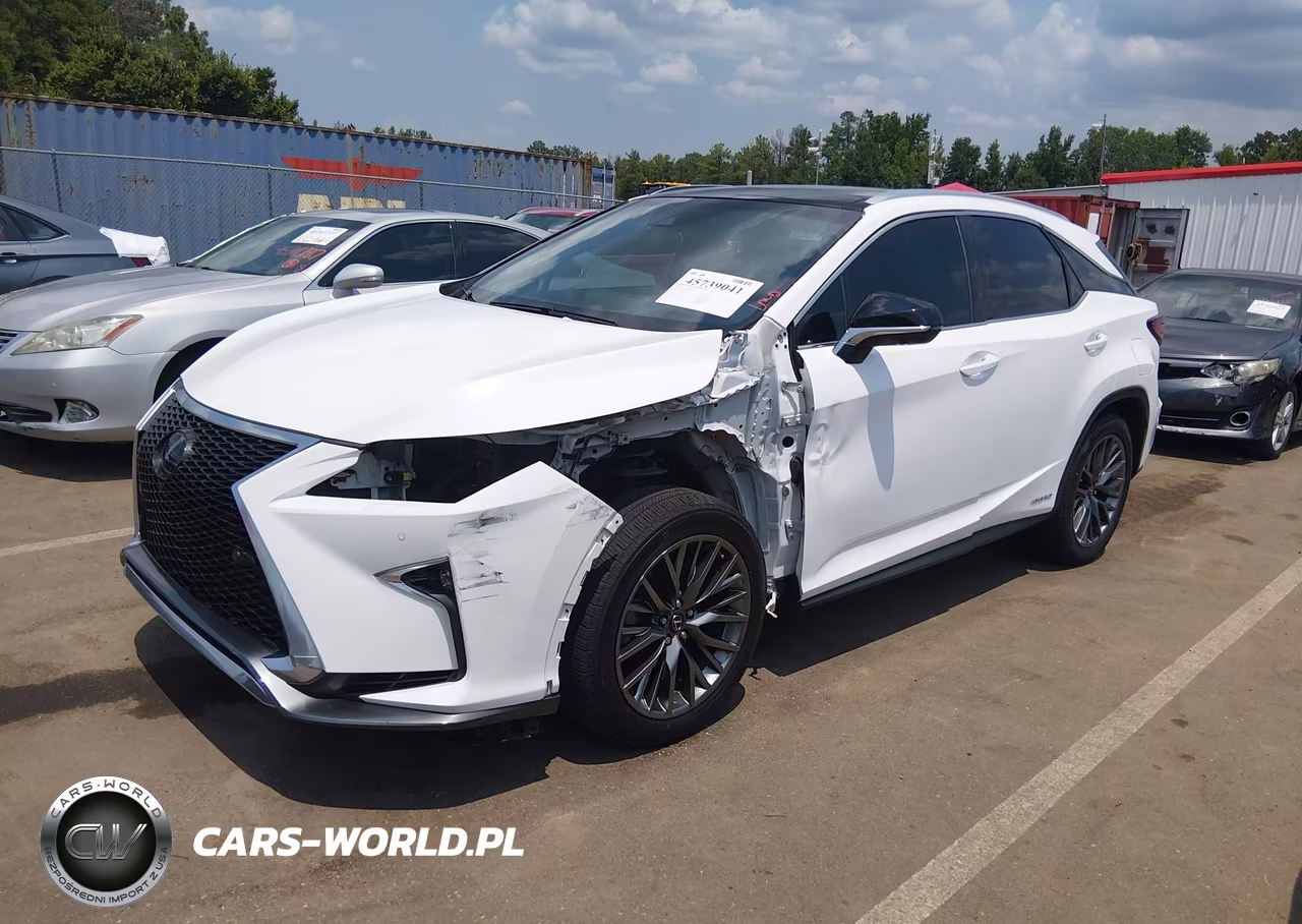 2019 Lexus Rx Rx 450H F Sport VIN:2T2BGMCA9KC042445 - 2