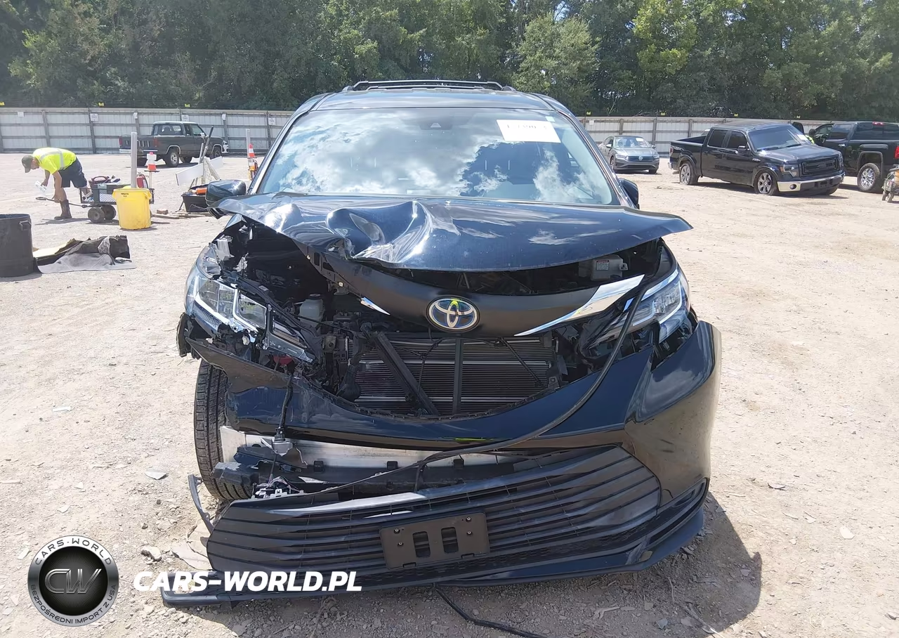 2022 Toyota Sienna Le VIN:5TDKRKEC5NS078355 - 12