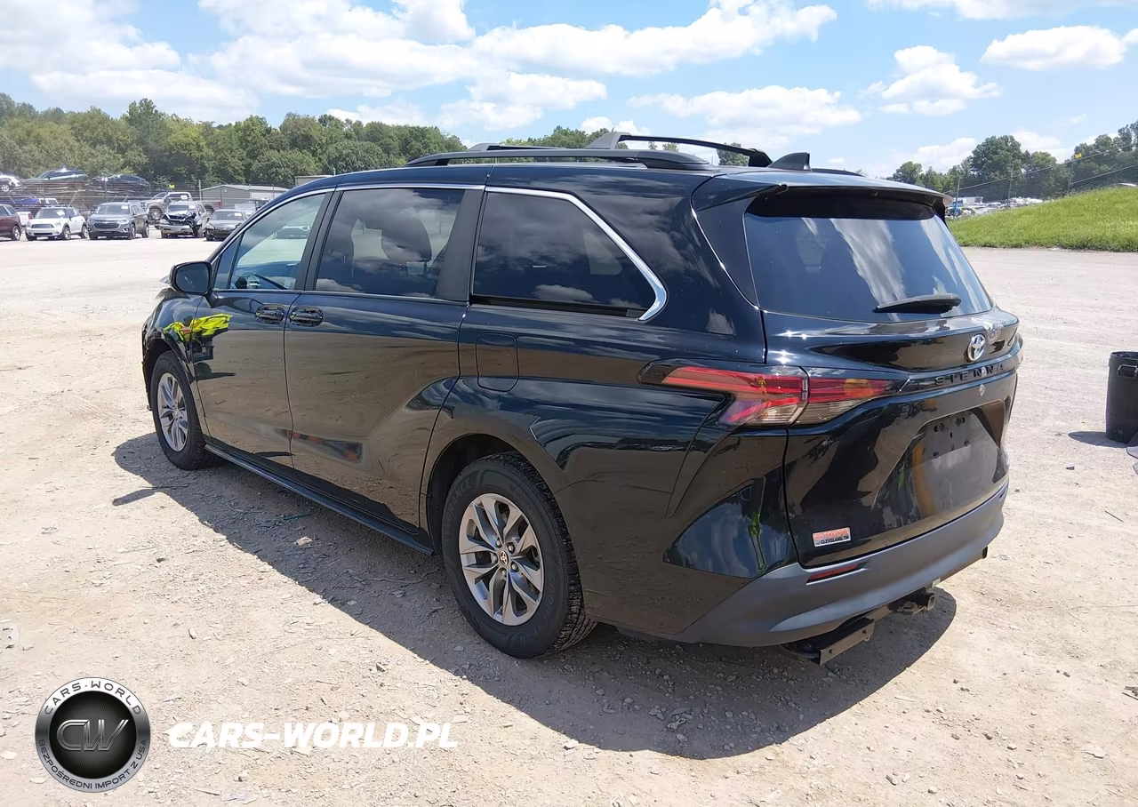 2022 Toyota Sienna Le VIN:5TDKRKEC5NS078355 - 3