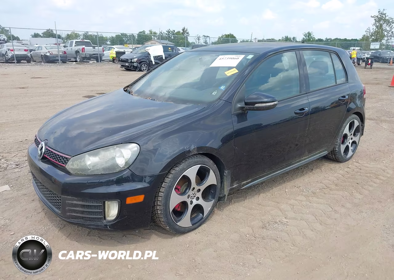 2012 Volkswagen Gti 4-Door VIN:WVWHD7AJ6CW308072 - 2