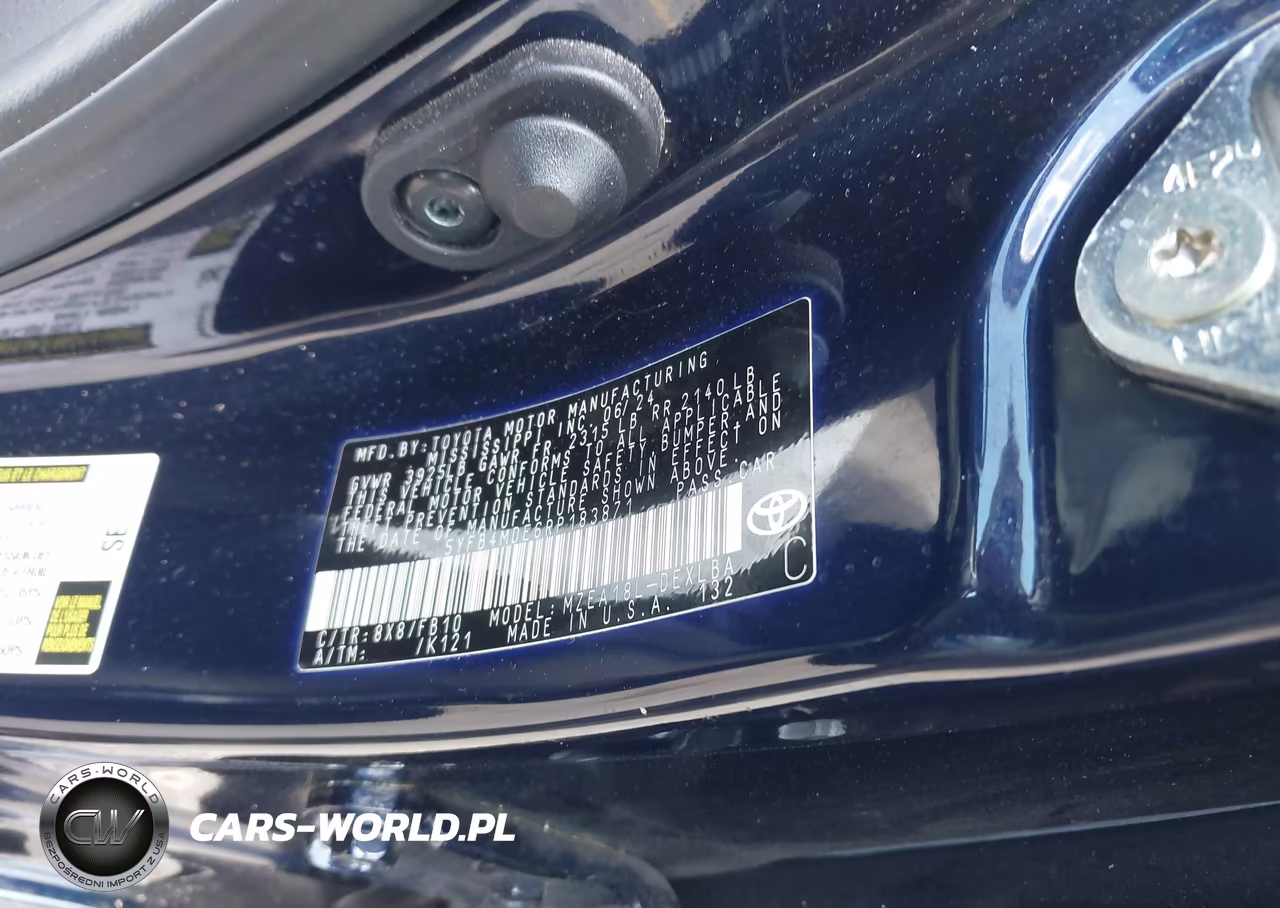 2024 Toyota Corolla Le VIN:5YFB4MDE6RP183871 - 9