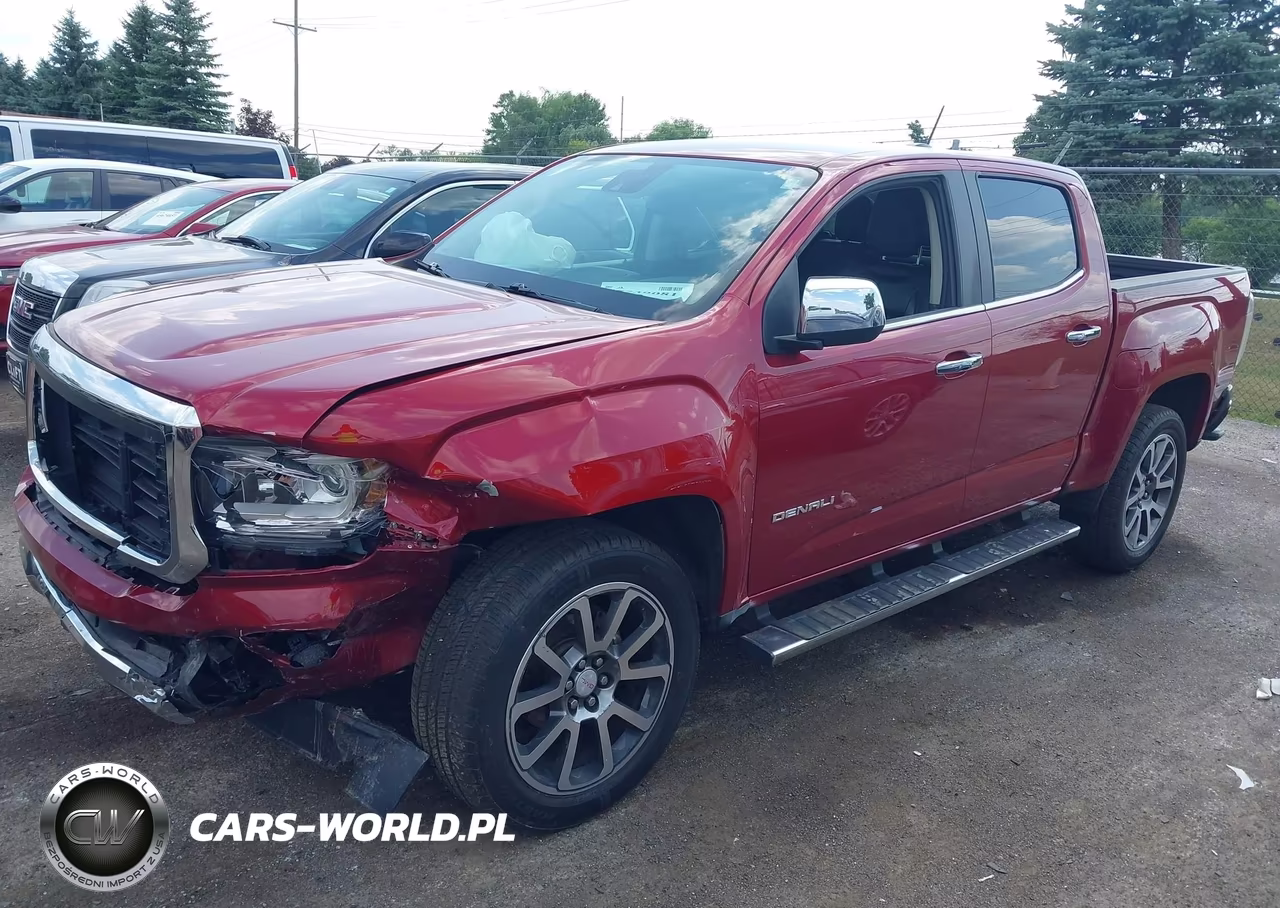 2017 GMC Canyon 4Wd Denali VIN:1GTG6EEN5H1257952 - 2