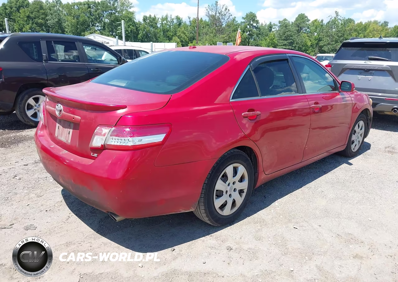 2010 Toyota Camry Le V6 VIN:JTNBK3EK9A3047893 - 4