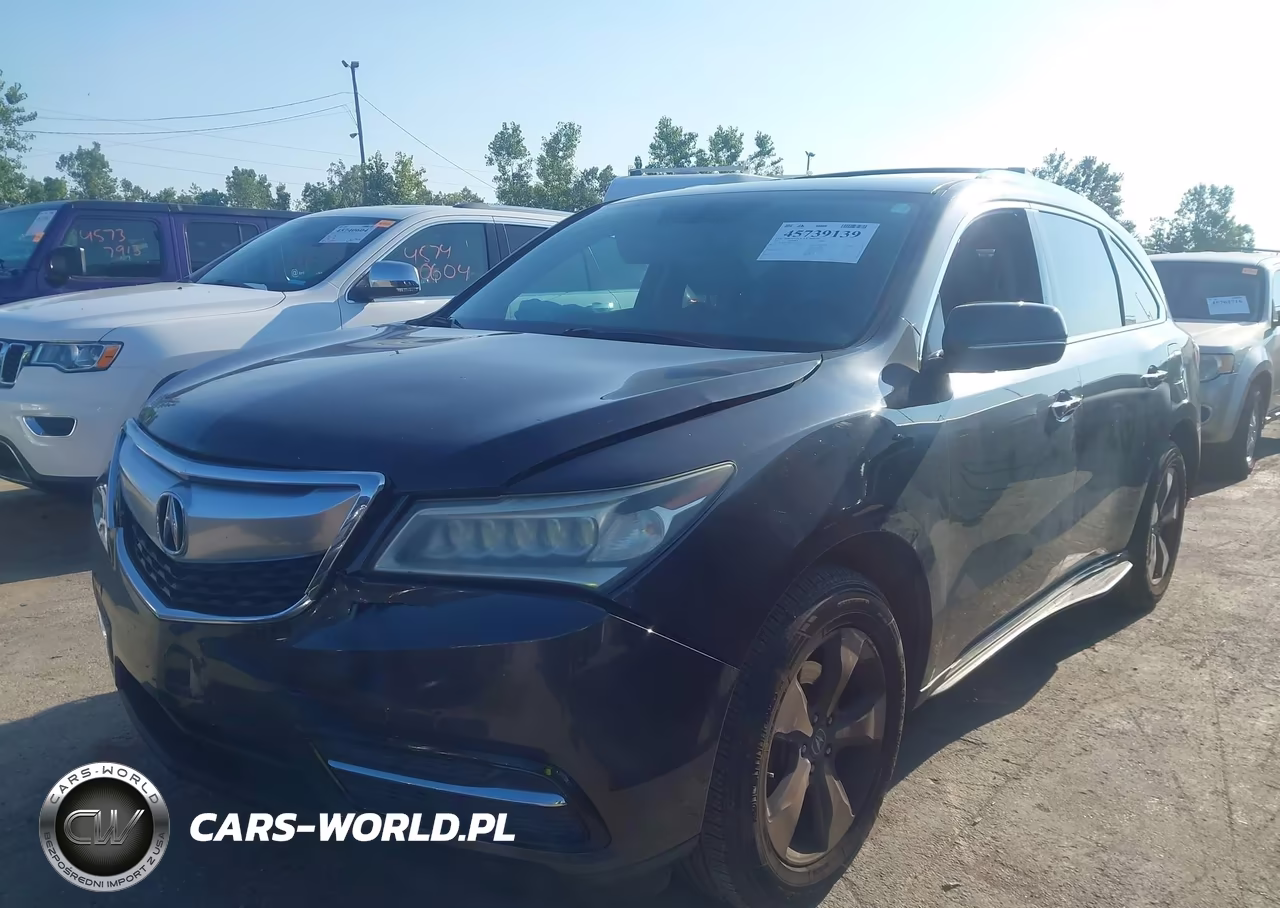 2015 Acura Mdx VIN:5FRYD4H24FB030096 - 2