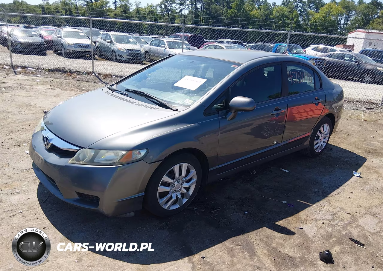 2009 Honda Civic Lx VIN:2HGFA16529H370165 - 2