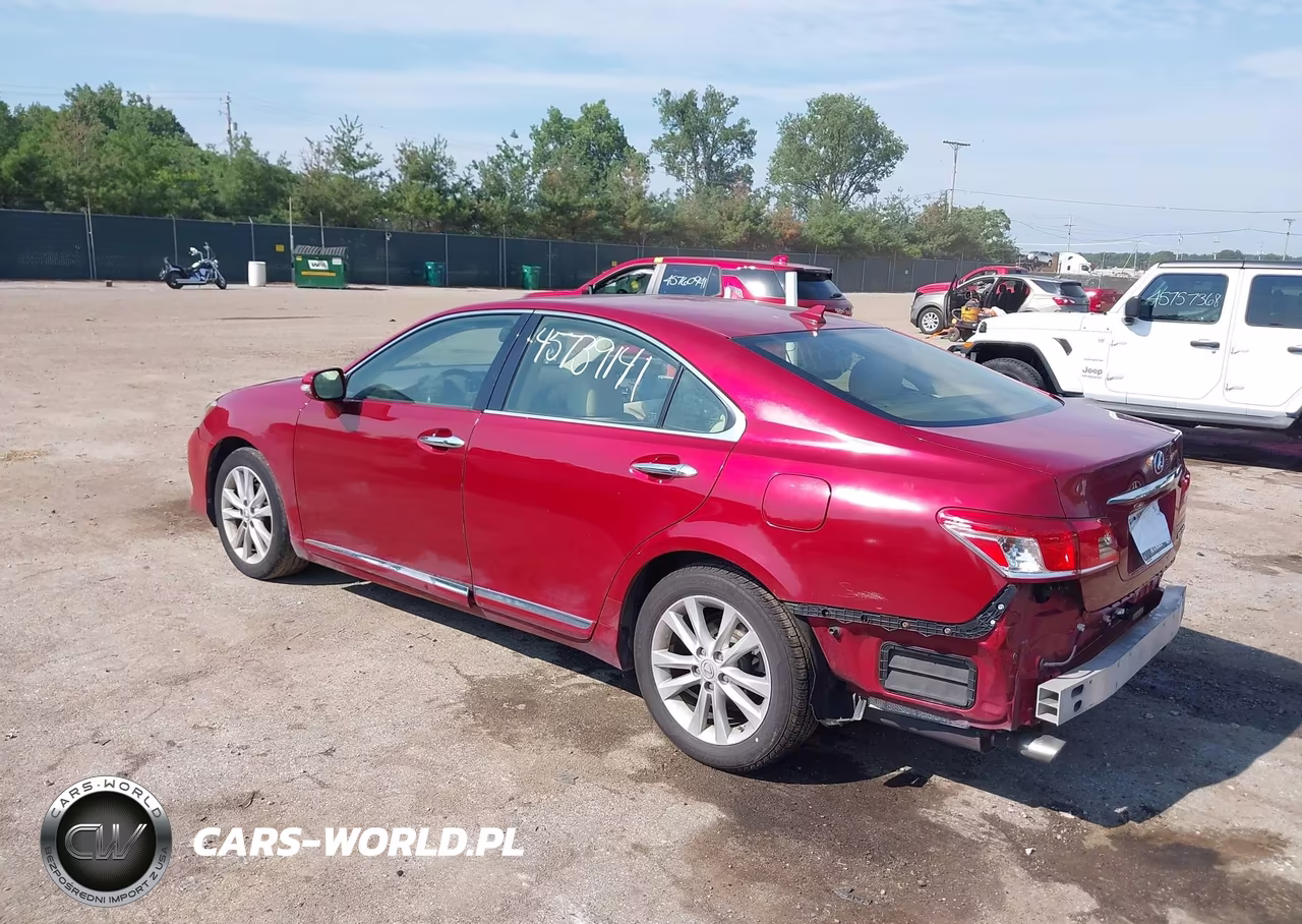 2012 Lexus Es 350 VIN:JTHBK1EG6C2492121 - 3