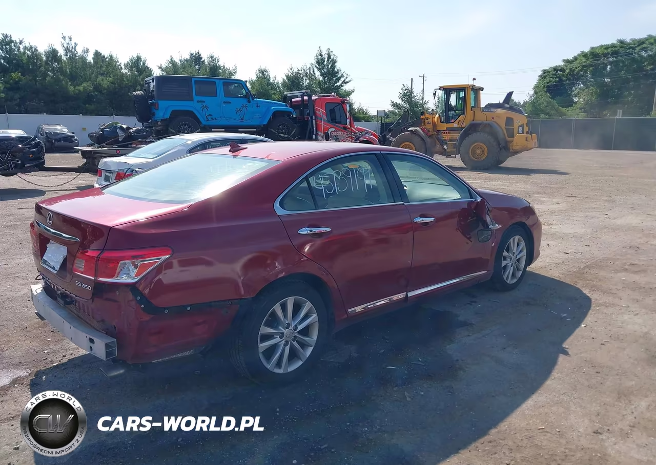 2012 Lexus Es 350 VIN:JTHBK1EG6C2492121 - 4