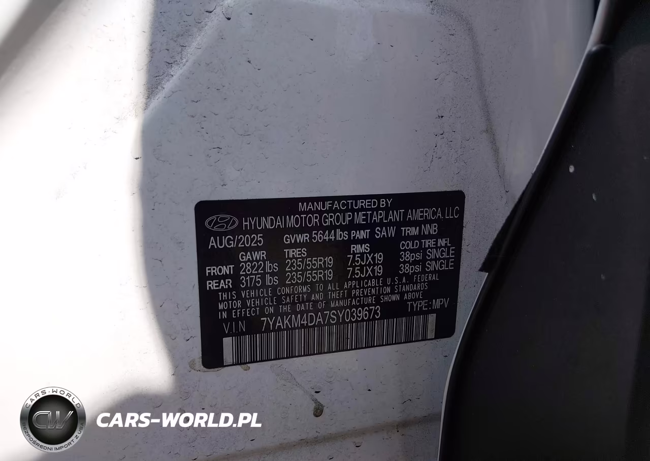 2025 Hyundai Ioniq 5 Se VIN:7YAKM4DA7SY039673 - 9